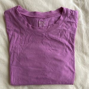 Madewell violet Northgate Vintage t shirt, size XXS